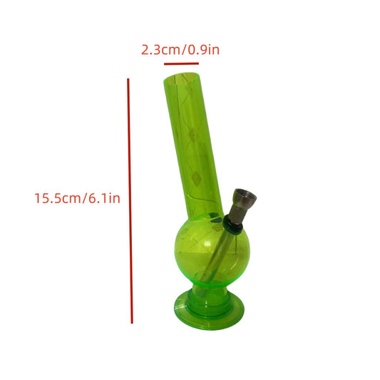 See the Flow: Premium Acrylic Water Pipe,bong-hookah